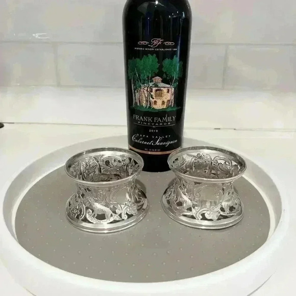 Sterling Silver Georgian Potato Rings (2) early 1900’s. - Picture 1 of 10